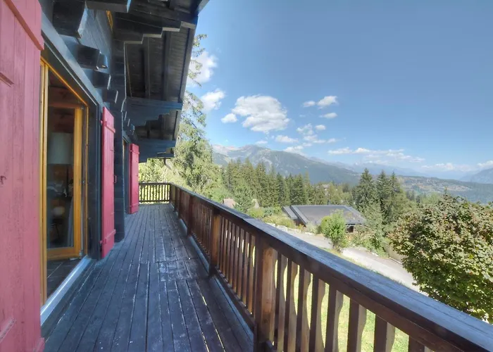 Isbane A Avec Vue Sur Les Alpes Chalé