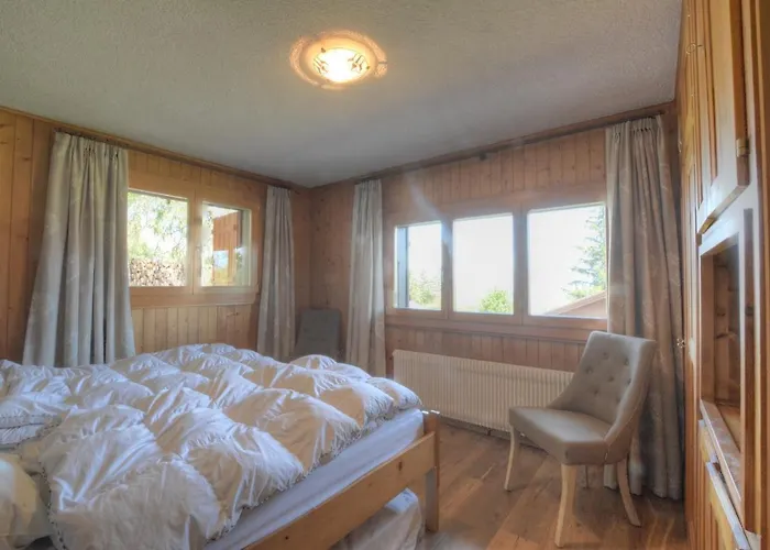 Chalé Isbane A Avec Vue Sur Les Alpes